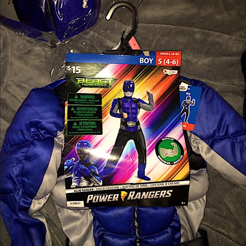 Power rangers boys costume